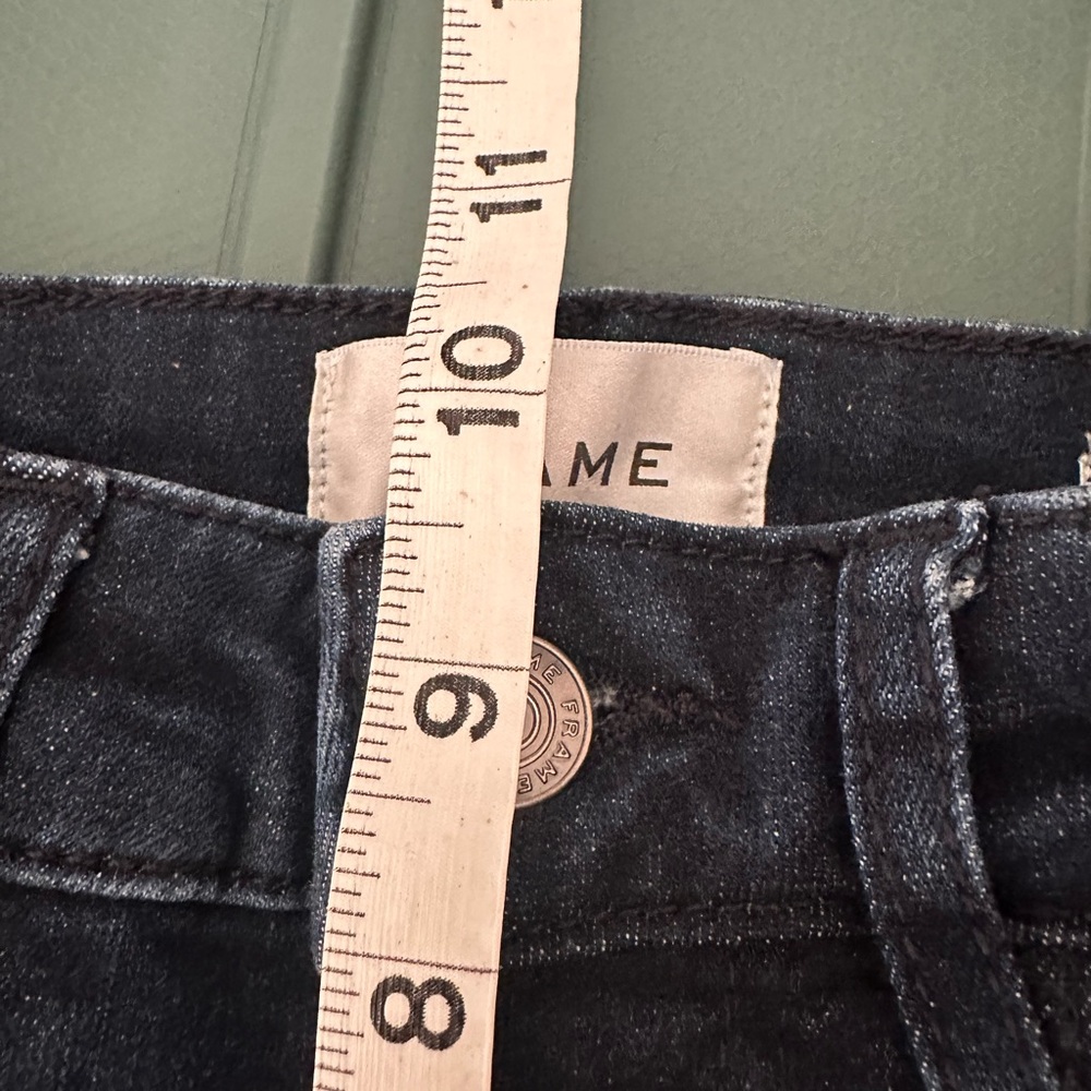 Frame denim Le Crop Mini Boot Jeans - Dante Wash size 25 - Picture 6 of 9
